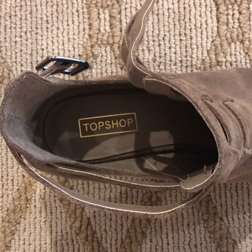 TopShop Buckle Booties - Picture 3 of 3
